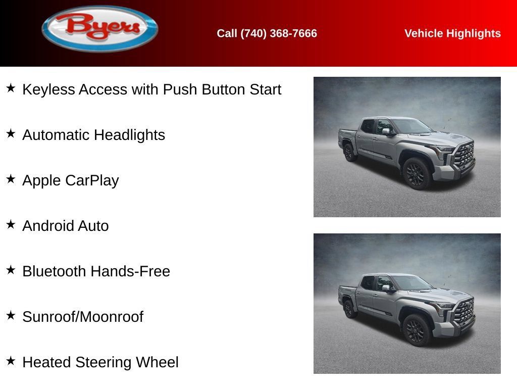 Used 2024 Toyota Tundra Platinum AWD/4WD image 11