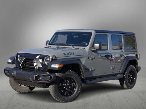 Certified 2021 Jeep Wrangler Unlimited Sport image 1