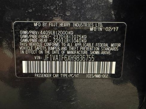 Used 2017 Subaru WRX Premium image 46