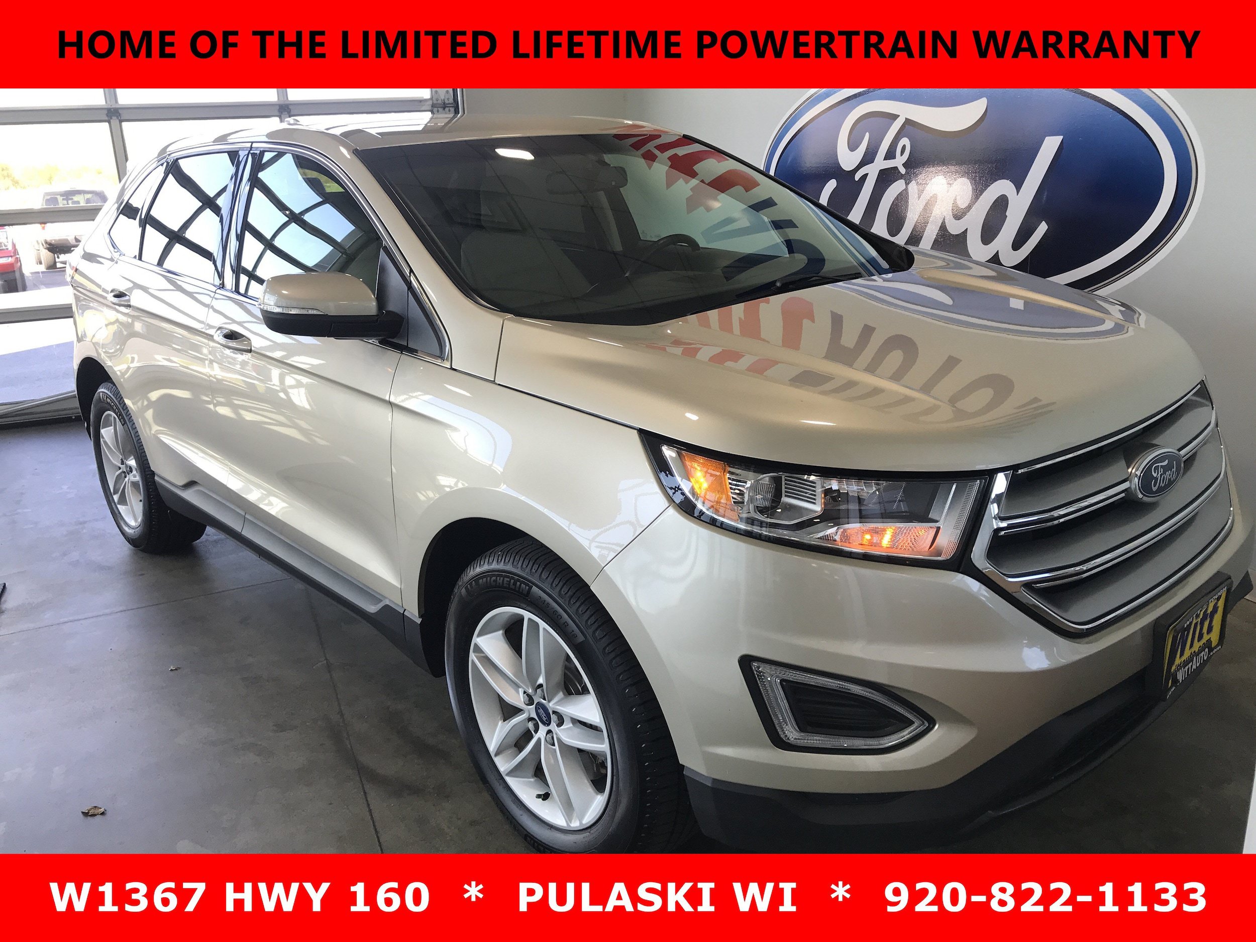 Used 2017 Ford Edge SEL w/ Equipment Group 201A AWD/4WD image 2