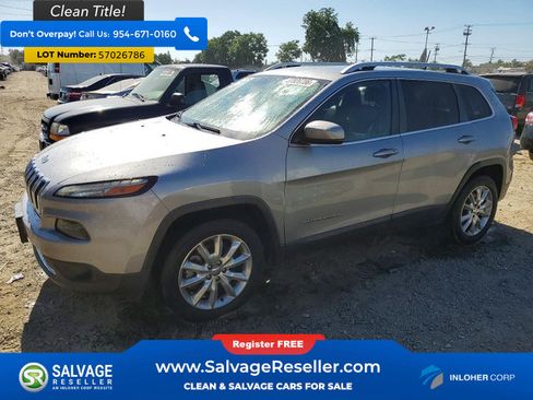 Used 2016 Jeep Cherokee Limited AWD/4WD image 1