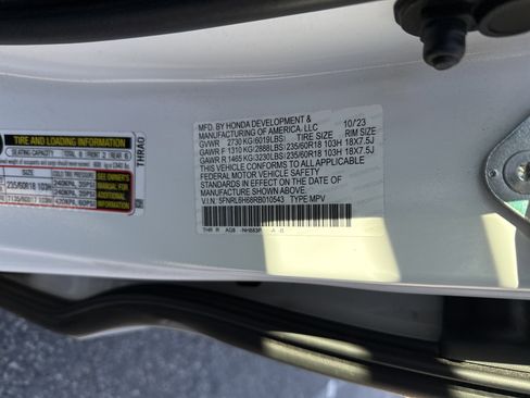 Certified 2024 Honda Odyssey EX-L image 37