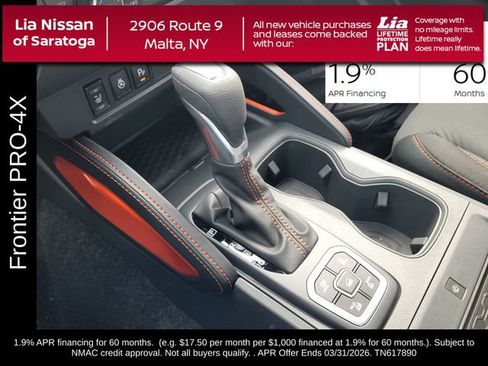 New 2026 Nissan Frontier PRO-4X w/ Pro-4x Convenience Package image 26