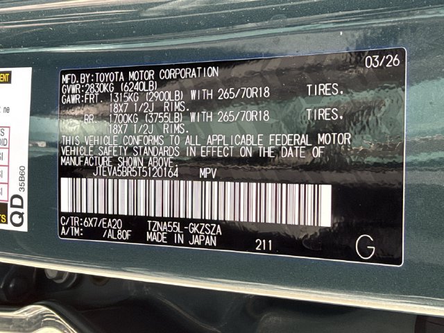 Used 2026 Toyota 4Runner TRD Off-Road Premium AWD/4WD image 29