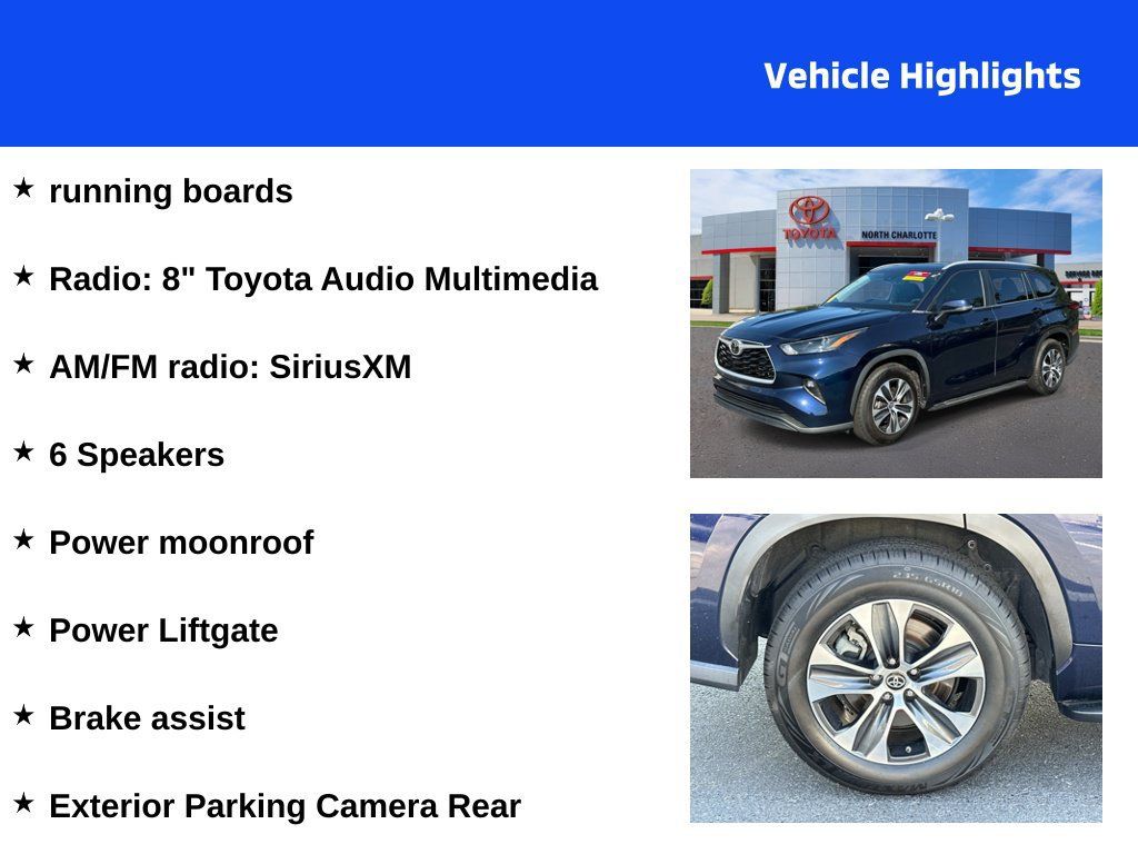 Used 2023 Toyota Highlander XLE FWD image 4