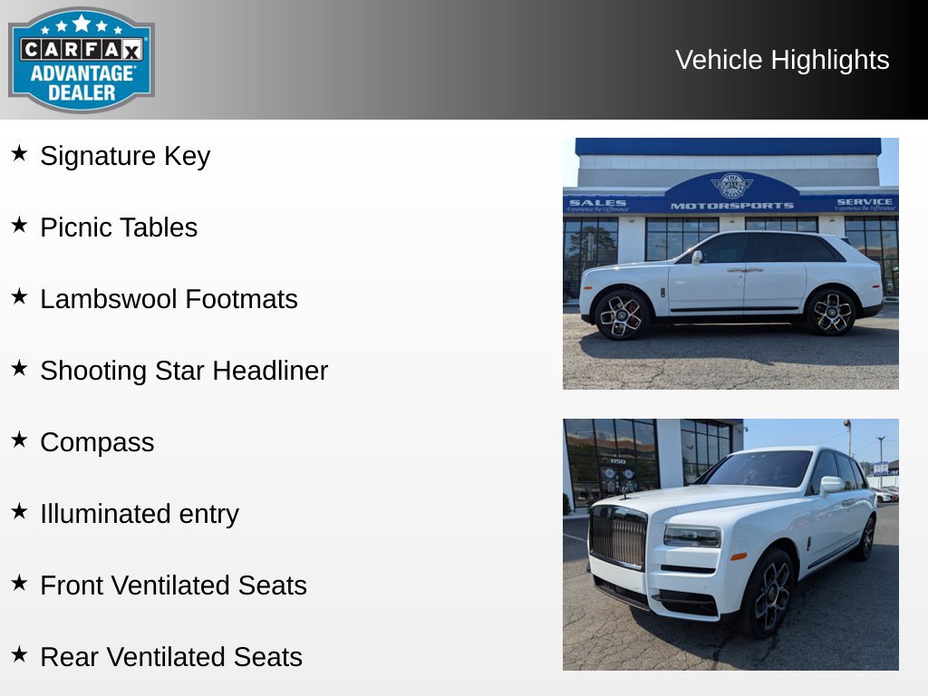 Used 2022 Rolls-Royce Cullinan Black Badge AWD/4WD image 12