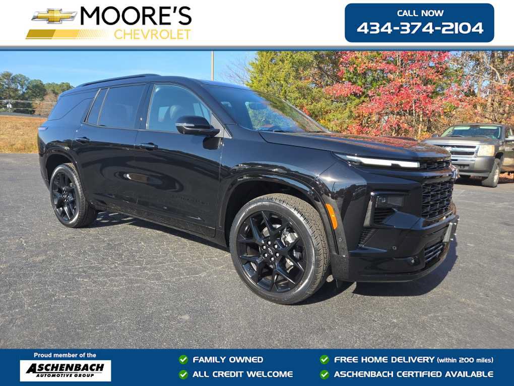 New 2026 Chevrolet Traverse RS FWD image 1