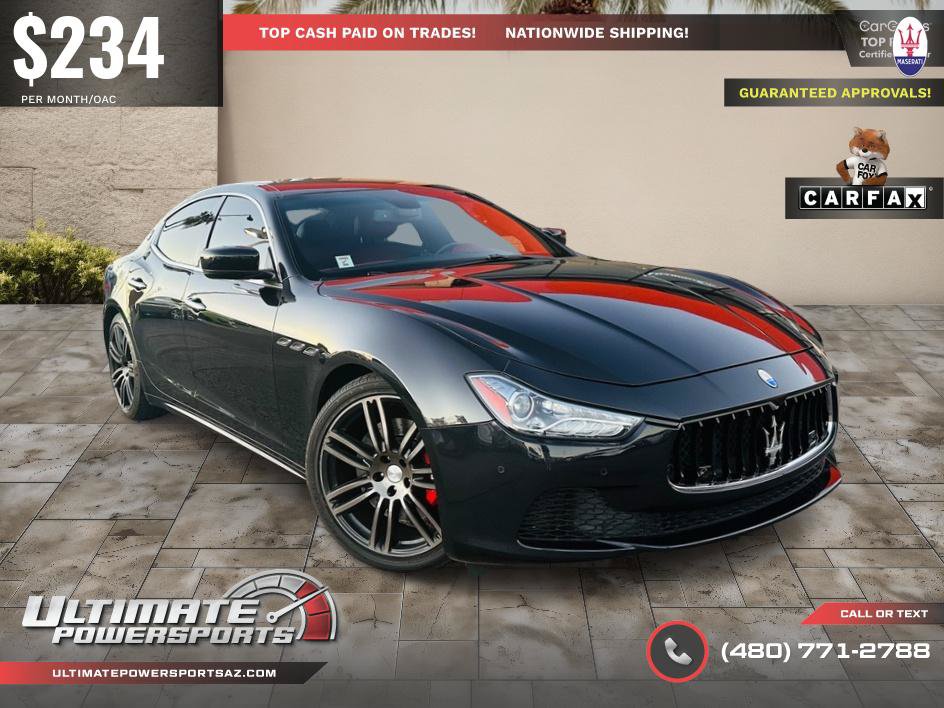 Used 2014 Maserati Ghibli S Q4 AWD/4WD image 10