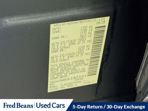 Used 2018 Nissan Murano Platinum image 34