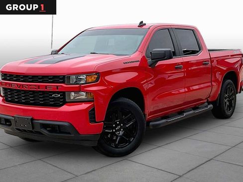 Used 2021 Chevrolet Silverado 1500 Custom w/ Rally Edition AWD/4WD image 1