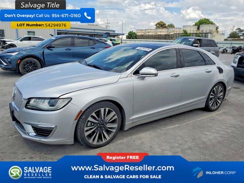 Used 2017 Lincoln MKZ Select w/ Technology Package AWD/4WD image 1