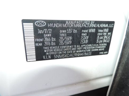 Used 2022 Hyundai Santa Fe Limited image 12