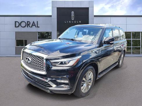 Used 2019 INFINITI QX80 Luxe w/ All-Season Package RWD image 1