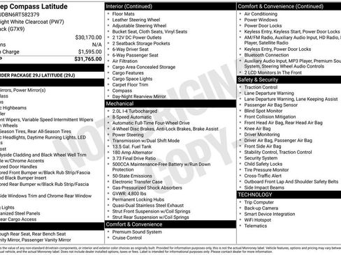 New 2024 Jeep Compass Latitude image 15