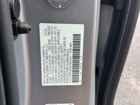 Certified 2026 Honda Odyssey Touring image 30