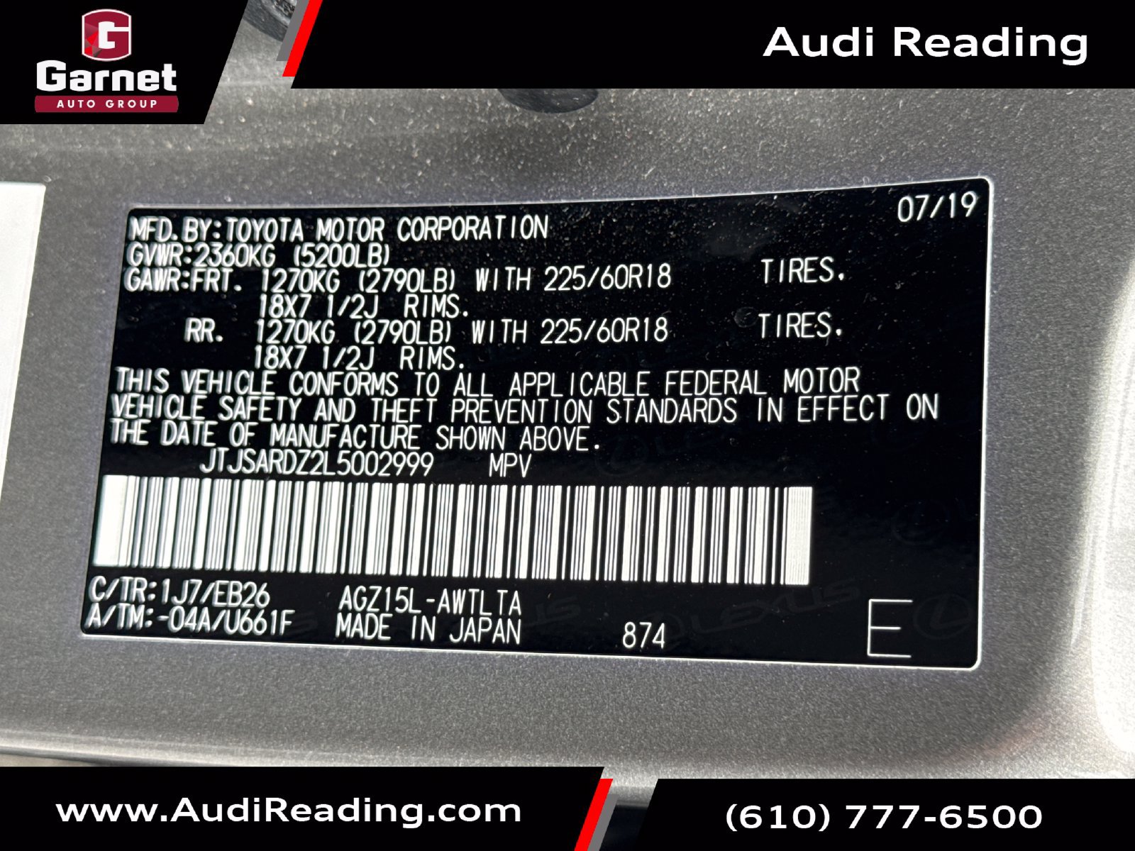 Used 2020 Lexus NX 300 F Sport w/ F Sport Comfort Package AWD/4WD image 28