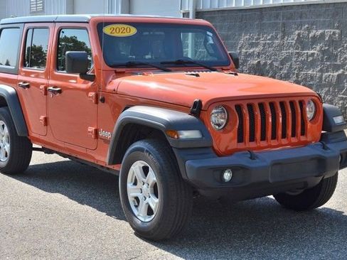 Used 2020 Jeep Wrangler Unlimited Sport S AWD/4WD image 2
