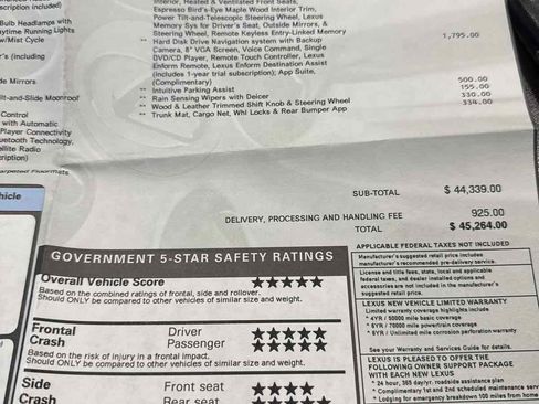 Used 2015 Lexus ES 350 w/ Luxury Package image 32