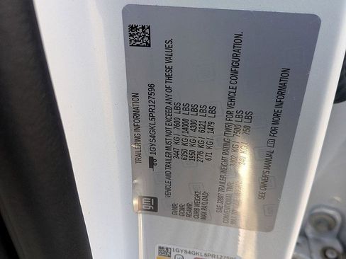 Used 2023 Cadillac Escalade Sport Platinum w/ LPO, ONYX Package image 43