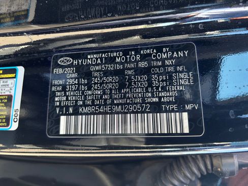 Used 2021 Hyundai Palisade Limited w/ Cargo Package FWD image 24