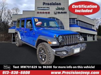 Certified 2021 Jeep Wrangler Unlimited Sport