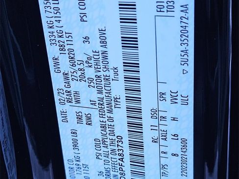 Used 2023 Ford F150 Platinum w/ Equipment Group 701A High image 27