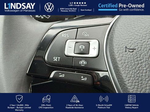 Certified 2021 Volkswagen Tiguan SE w/ Panoramic Sunroof Package image 22