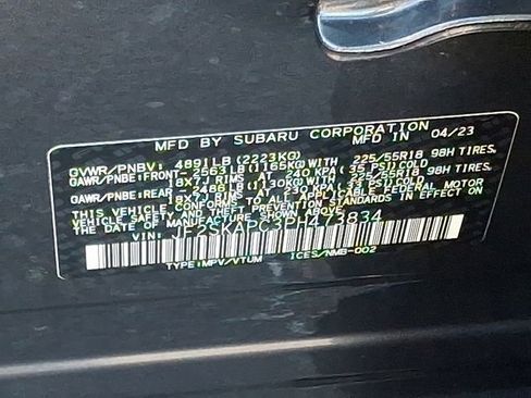 Certified 2023 Subaru Forester Limited AWD/4WD image 31