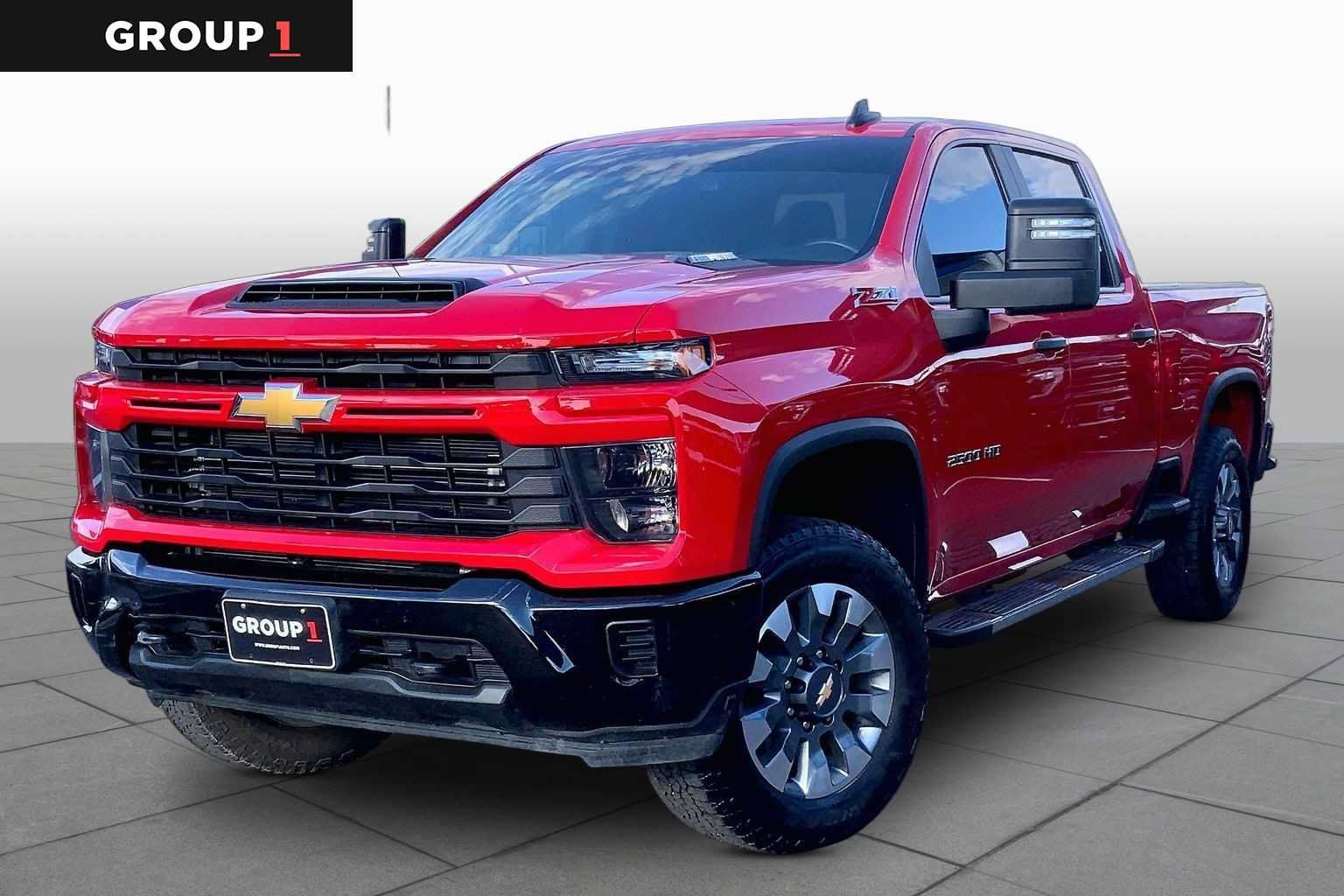 Certified 2024 Chevrolet Silverado 2500 Custom w/ Custom Value Package AWD/4WD image 1