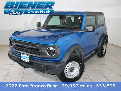 Used 2022 Ford Bronco 2-Door