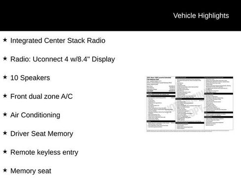 Used 2021 RAM 1500 Laramie AWD/4WD image 5