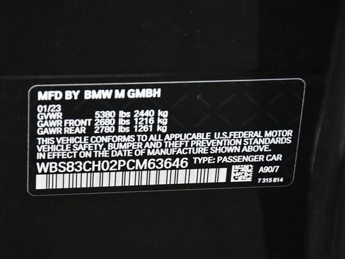 Used 2023 BMW M5 w/ Competition Package image 24