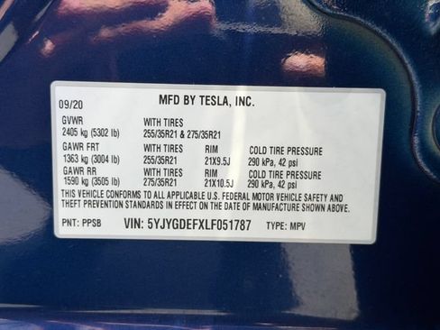 Used 2020 Tesla Model Y Performance AWD/4WD image 24