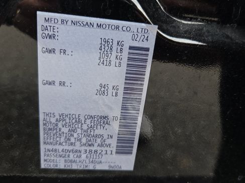 Used 2024 Nissan Altima 2.5 SV image 24