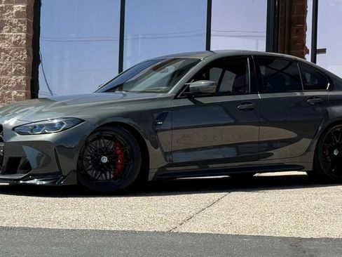 Used 2021 BMW M3 w/ Parking Assistance Package RWD image 3