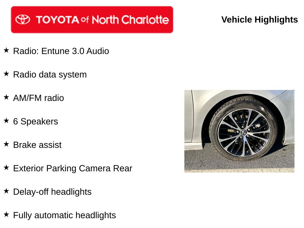 Used 2018 Toyota Camry SE FWD image 5
