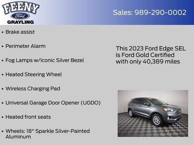 Certified 2023 Ford Edge SEL w/ Convenience Package AWD/4WD image 20