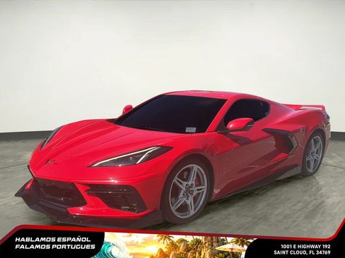 Used 2023 Chevrolet Corvette Stingray Preferred Cpe w/ Z51 Performance Package RWD image 2
