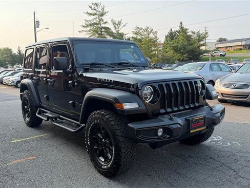 Used 2021 Jeep Wrangler Unlimited Sport AWD/4WD image 3
