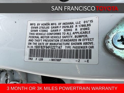 Used 2015 Honda Civic EX-L image 38