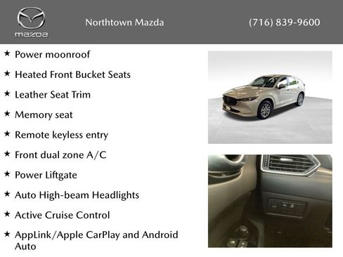 Certified 2025 MAZDA CX-5 AWD 2.5 S w/ Preferred Package image 10