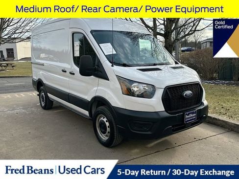 Certified 2023 Ford Transit 250 Medium Roof image 1