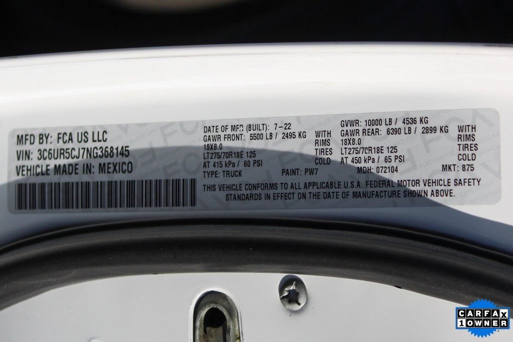 Used 2022 RAM 2500 Tradesman AWD/4WD image 55