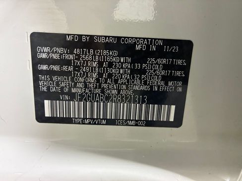 Certified 2024 Subaru Crosstrek 2.0i image 18