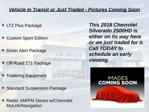 Used 2018 Chevrolet Silverado 2500 LTZ w/ Duramax Plus Package AWD/4WD image 3