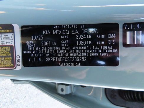 New 2025 Kia K4 LXS image 37