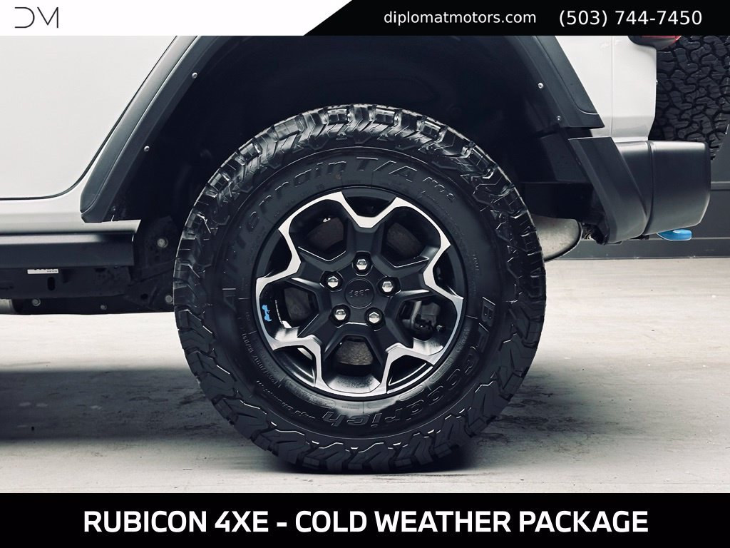 Used 2023 Jeep Wrangler Unlimited Rubicon 4xe w/ Cold Weather Group AWD/4WD image 45