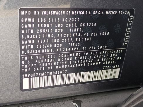 New 2026 Volkswagen Tiguan SE R-Line AWD/4WD image 24