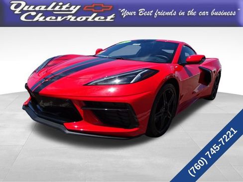 Certified 2021 Chevrolet Corvette Stingray Coupe w/ Z51 Performance Package RWD image 1