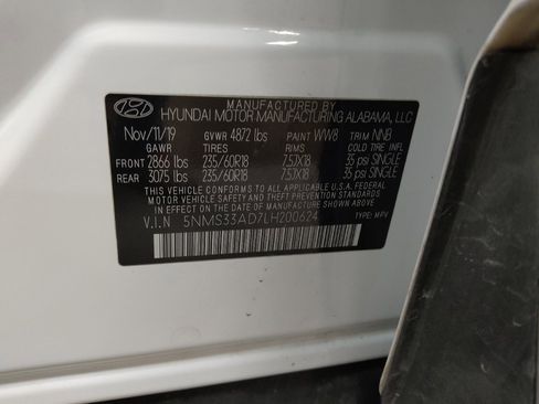 Used 2020 Hyundai Santa Fe SEL w/ Convenience + Premium Package image 33